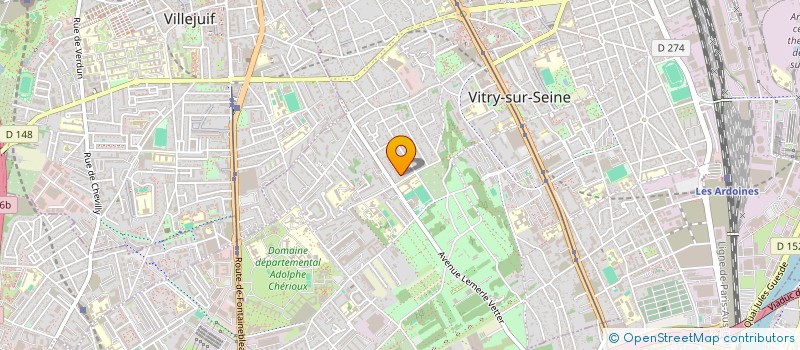 localisation de l'entreprise COMPAGNIE LES VOIX INPOPULAIRES à VITRY-SUR-SEINE