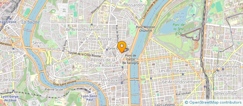 localisation de l'entreprise COMPAGNIE LES VOYAGEURS DE L'INSTANT à LYON
