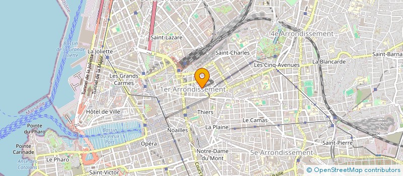 localisation de l'entreprise COMPAGNIE LEVANTS DE SABLE à MARSEILLE