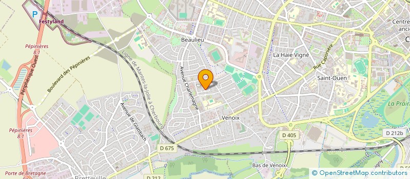 localisation de l'entreprise COMPAGNIE LEVER DE RIDEAU à CAEN