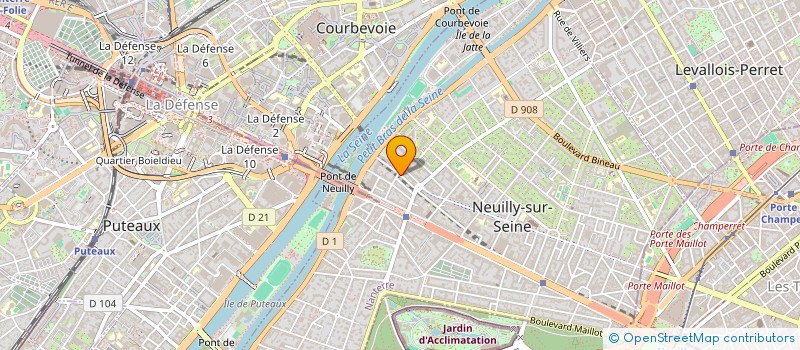 localisation de l'entreprise COMPAGNIE LIBRE-JEU à NEUILLY-SUR-SEINE