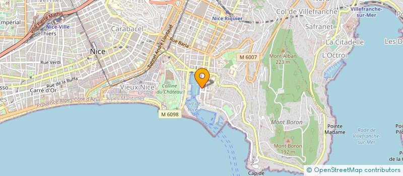 localisation de l'entreprise COMPAGNIE LIBRESSENCE à NICE