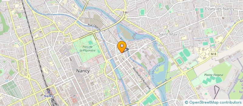 localisation de l'entreprise COMPAGNIE LOGOS  NANCY