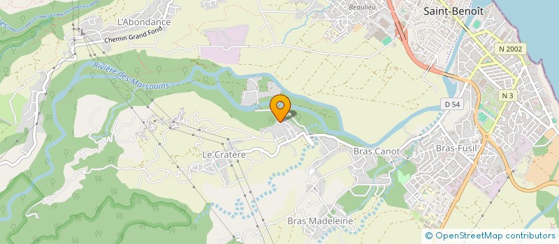 localisation de l'entreprise COMPAGNIE LOLITA MONGA  SAINT-BENOIT