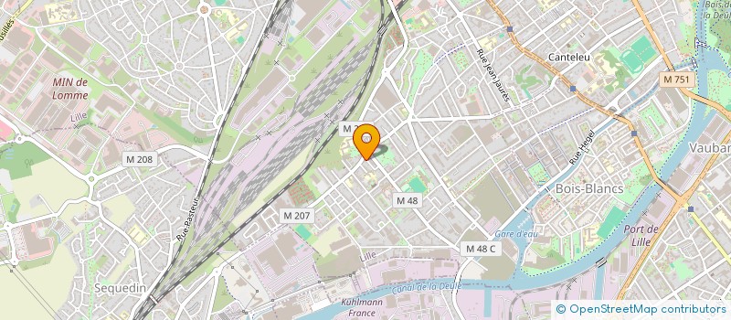localisation de l'entreprise COMPAGNIE LOLIUM  LILLE