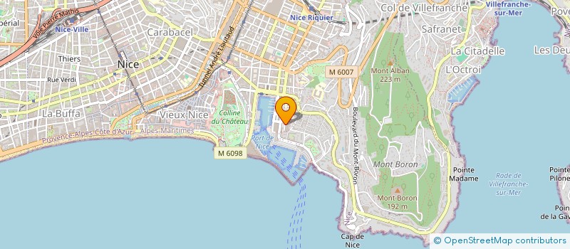 localisation de l'entreprise COMPAGNIE LOU PANTAIL  NICE