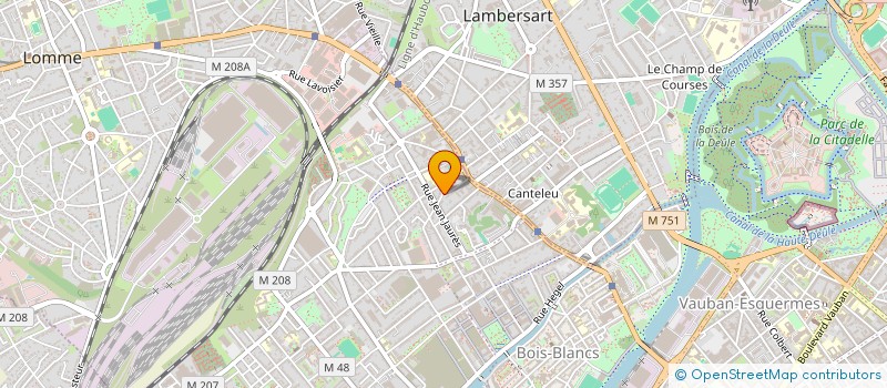 localisation de l'entreprise COMPAGNIE LOUISE DESMONS, JE CONTE ET JE RACONTE à LILLE
