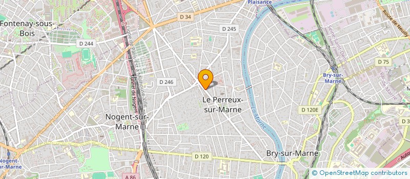 localisation de l'entreprise COMPAGNIE LUCIENNE ET LUCIENNE à LE PERREUX-SUR-MARNE