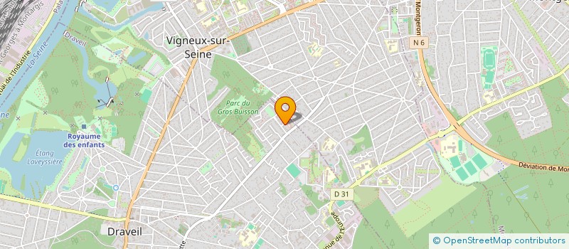 localisation de l'entreprise COMPAGNIE LUMIERES EN SCENE à DRAVEIL