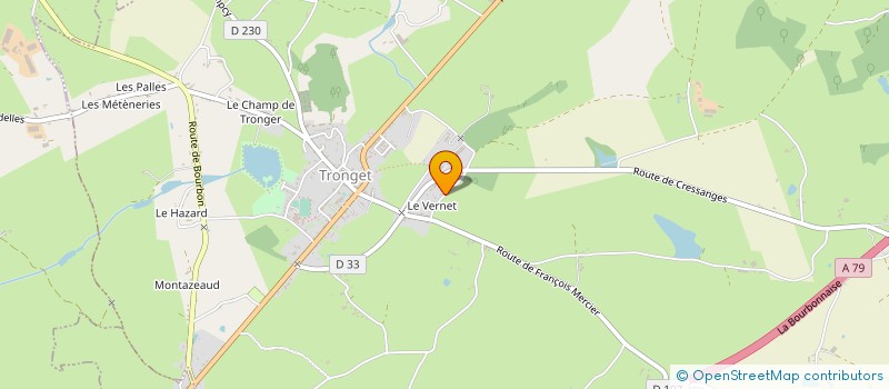 localisation de l'entreprise COMPAGNIE LUNAZA  TRONGET