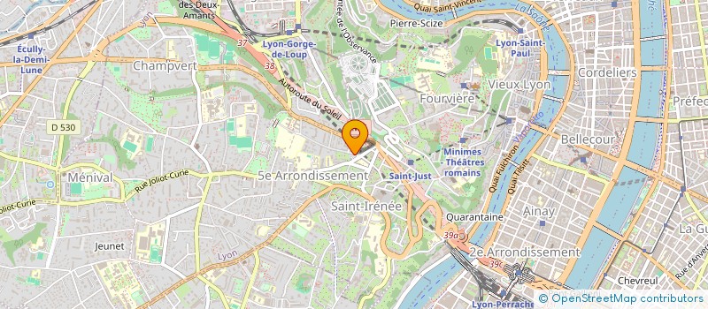 localisation de l'entreprise COMPAGNIE LUPO à LYON