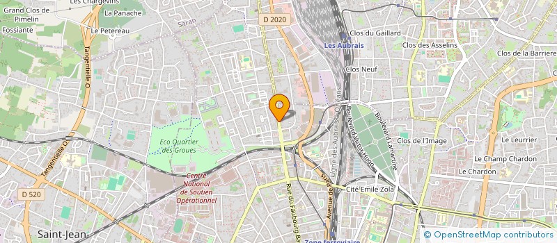 localisation de l'entreprise COMPAGNIE LUST à ORLEANS