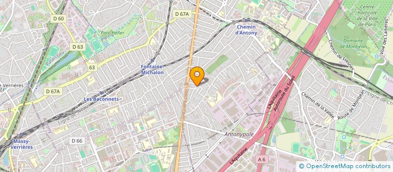 localisation de l'entreprise COMPAGNIE LYRIQUE DES CHANTS ERRANTS à ANTONY