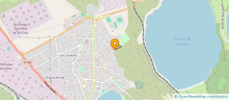 localisation de l'entreprise COMPAGNIE LYRIQUE DES ZAGARDIENS  FOS-SUR-MER