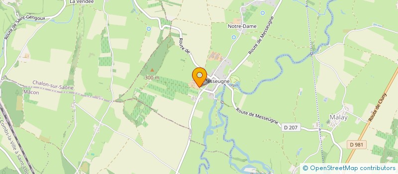 localisation de l'entreprise COMPAGNIE LYSANDRE SARL à SAVIGNY-SUR-GROSNE