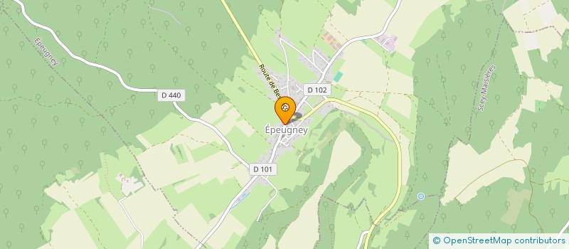 localisation de l'entreprise COMPAGNIE LYSIMAQUE  EPEUGNEY