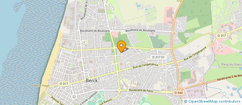 localisation de l'entreprise COMPAGNIE MACADANE-BERCK A DOS D'ANES  BERCK