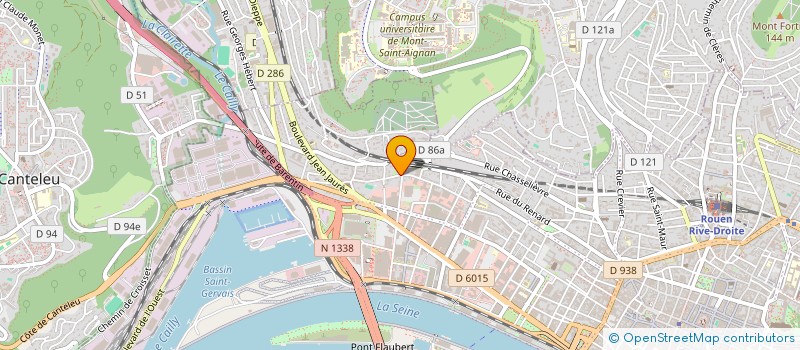 localisation de l'entreprise COMPAGNIE MADAME à ROUEN