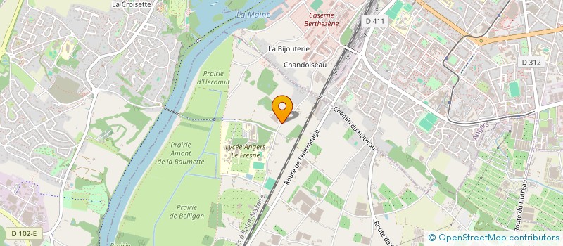 localisation de l'entreprise COMPAGNIE MAGIC PRODUCTION  SAINTE-GEMMES-SUR-LOIRE