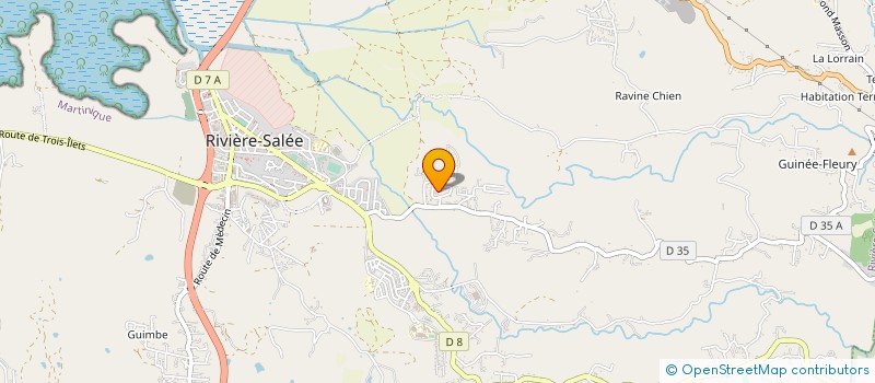 localisation de l'entreprise COMPAGNIE MAHOGANY  RIVIERE SALEE