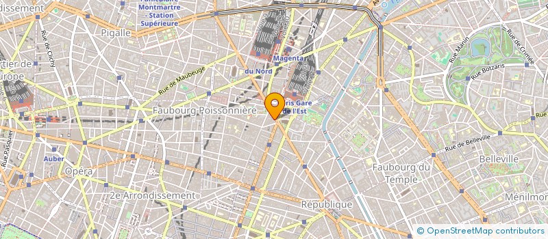 localisation de l'entreprise COMPAGNIE MAISON INDIVIDUELLE PARIS EST à PARIS