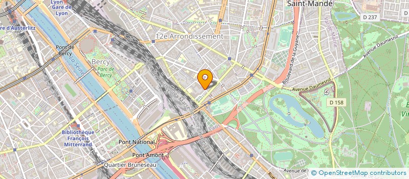 localisation de l'entreprise COMPAGNIE MALAFESTA  PARIS