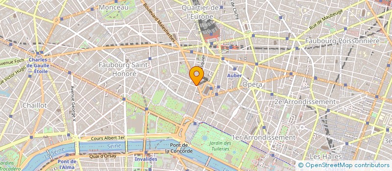 localisation de l'entreprise COMPAGNIE MALESHERBES  PARIS