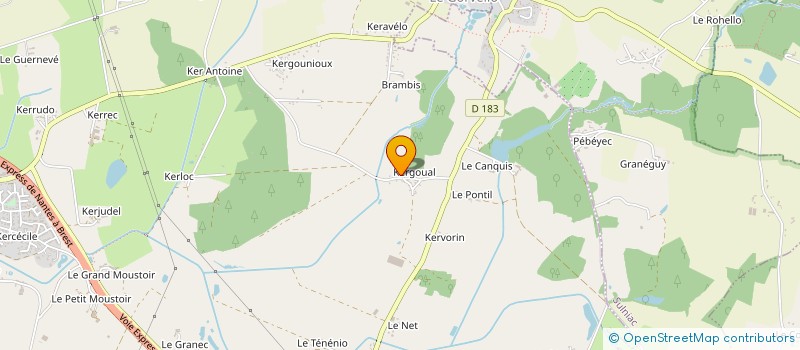 localisation de l'entreprise COMPAGNIE MALSTROM à THEIX-NOYALO