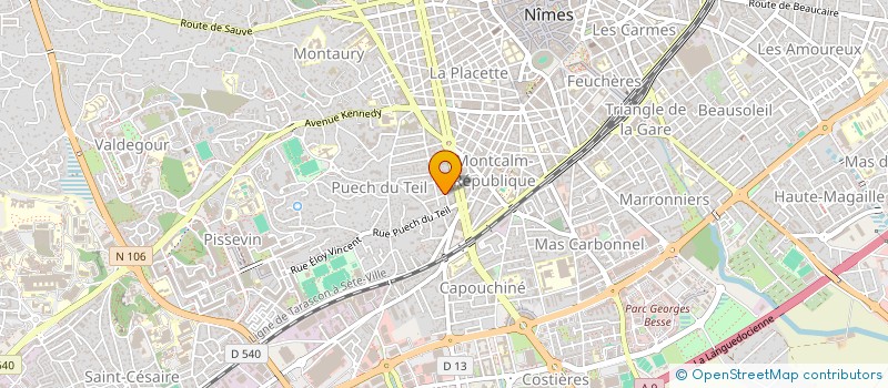 localisation de l'entreprise COMPAGNIE MAMAN LISA  NIMES