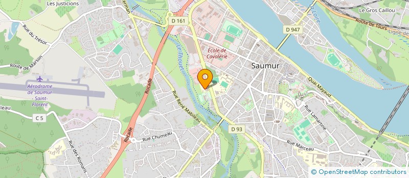 localisation de l'entreprise COMPAGNIE MAMENOS  SAUMUR