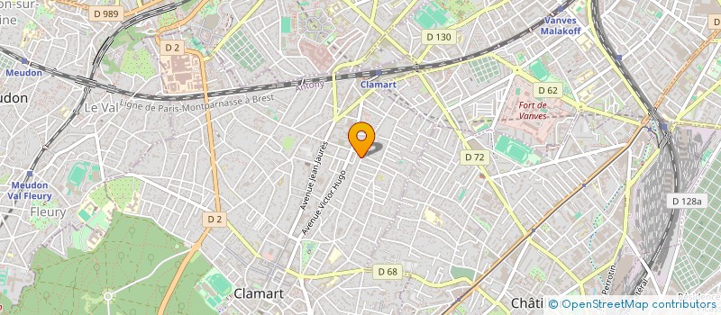 localisation de l'entreprise COMPAGNIE MANDRAGORA à CLAMART