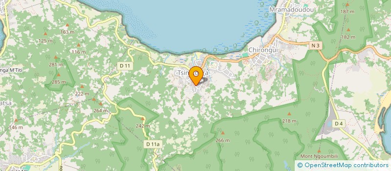 localisation de l'entreprise COMPAGNIE MARITIME DE MAYOTTE à CHIRONGUI