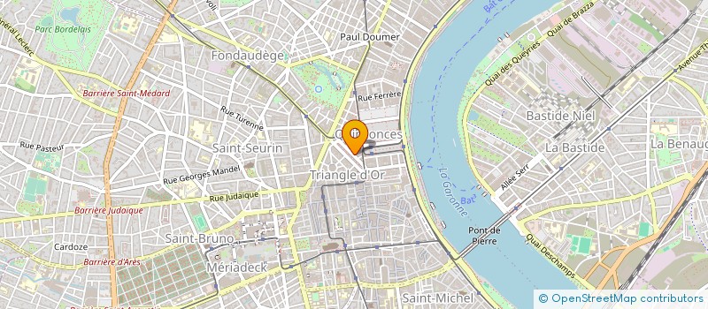 localisation de l'entreprise COMPAGNIE MARITIME DE PARTICIPATION à BORDEAUX
