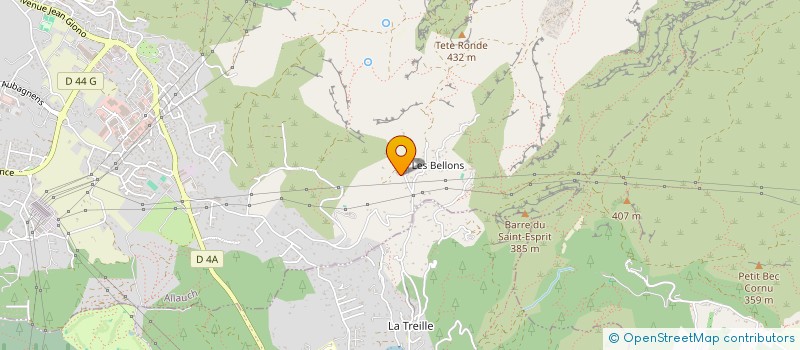 localisation de l'entreprise COMPAGNIE MARITIME PAYAN  ALLAUCH