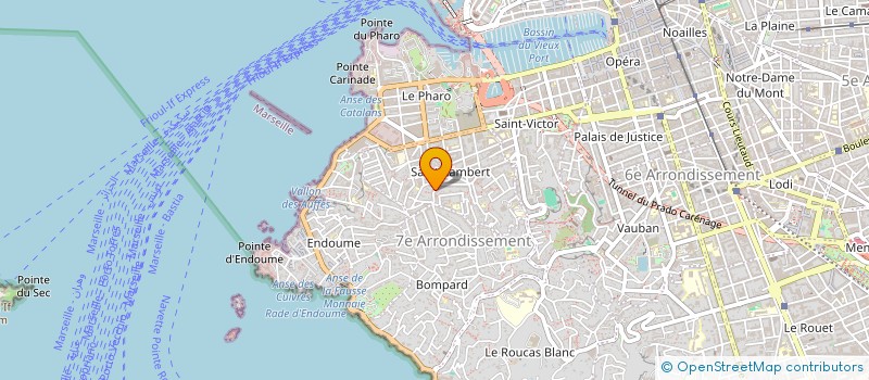 localisation de l'entreprise COMPAGNIE MARITIME PIKATCHU à MARSEILLE