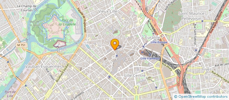 localisation de l'entreprise COMPAGNIE MARTINE CENDRE à LILLE