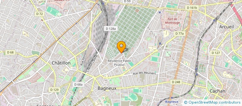 localisation de l'entreprise COMPAGNIE MECO à BAGNEUX