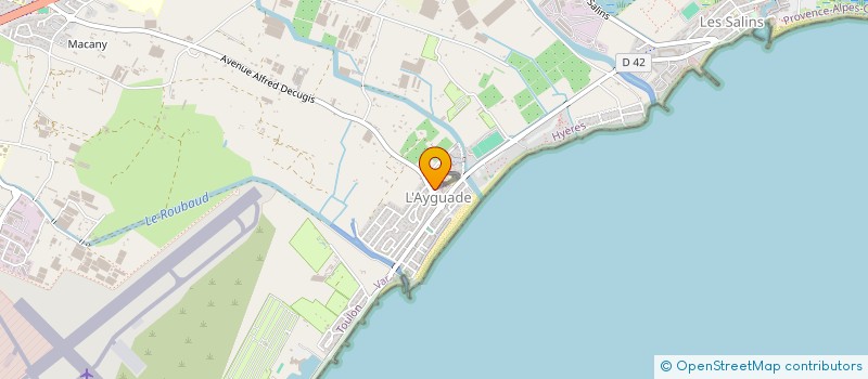 localisation de l'entreprise COMPAGNIE MEDIEVALE LES CHEVALIERS DE L'ORDRE NOIR à HYERES