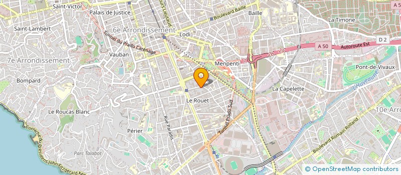 localisation de l'entreprise COMPAGNIE MEDITER SERVICES INFORMATIQUES à MARSEILLE