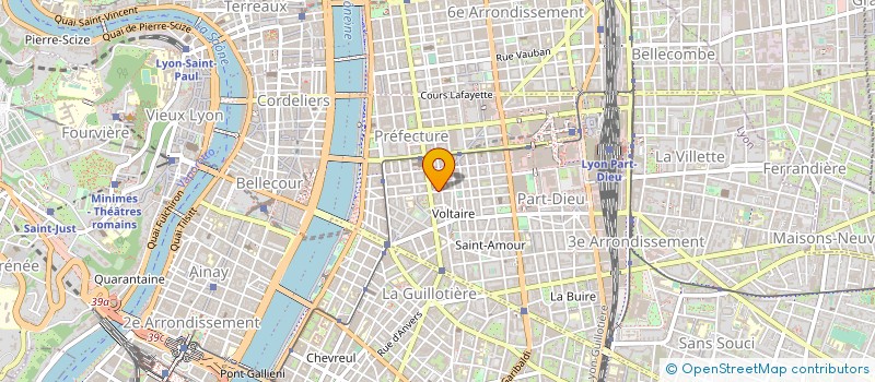 localisation de l'entreprise COMPAGNIE MEDITERRANEENNE D'EXPORTATION à LYON