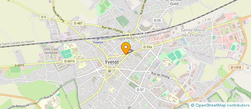 localisation de l'entreprise COMPAGNIE MEDITERRANEENNE DE DIFFUSION à YVETOT