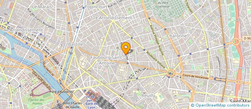 localisation de l'entreprise COMPAGNIE MEDITERRANEENNE DU DIAMANT  PARIS