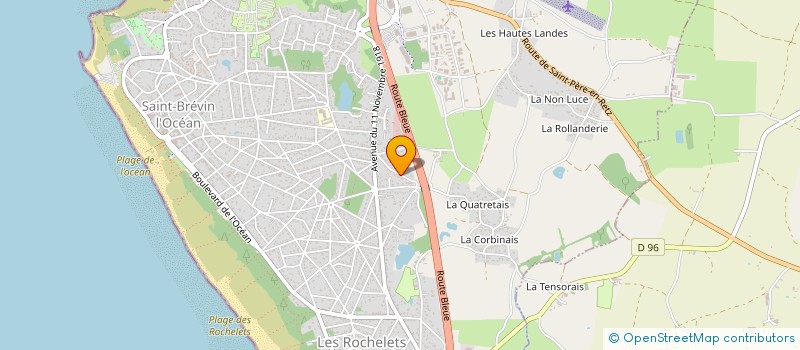 localisation de l'entreprise COMPAGNIE MELPOMENE à SAINT-BREVIN-LES-PINS