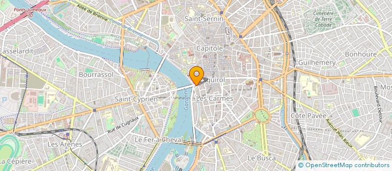 localisation de l'entreprise COMPAGNIE MESSIEURS-MESDAMES à TOULOUSE
