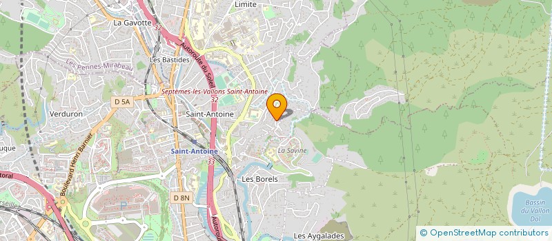 localisation de l'entreprise COMPAGNIE METALLURGIQUE DU VALLON à MARSEILLE