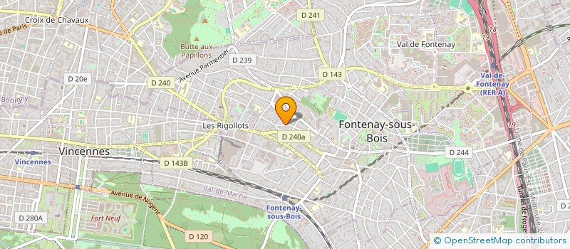 localisation de l'entreprise COMPAGNIE METRONOME à FONTENAY-SOUS-BOIS