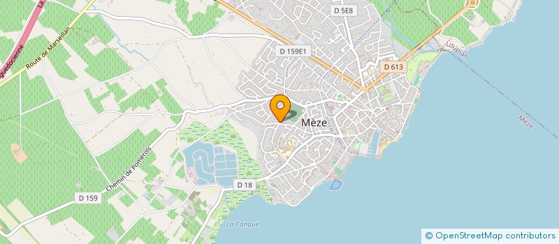 localisation de l'entreprise COMPAGNIE MEZ'ALORS à MEZE