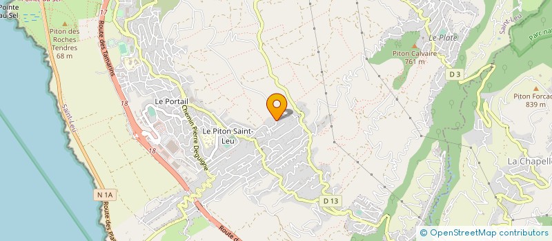 localisation de l'entreprise COMPAGNIE MILLE ET UNE FACONS à SAINT-LEU
