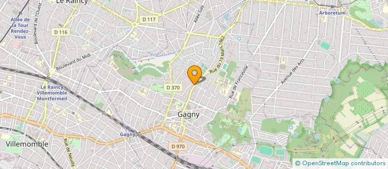 localisation de l'entreprise COMPAGNIE MIMELES à GAGNY