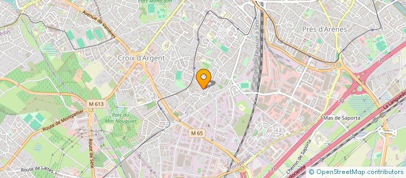 localisation de l'entreprise COMPAGNIE MINIBUS à MONTPELLIER